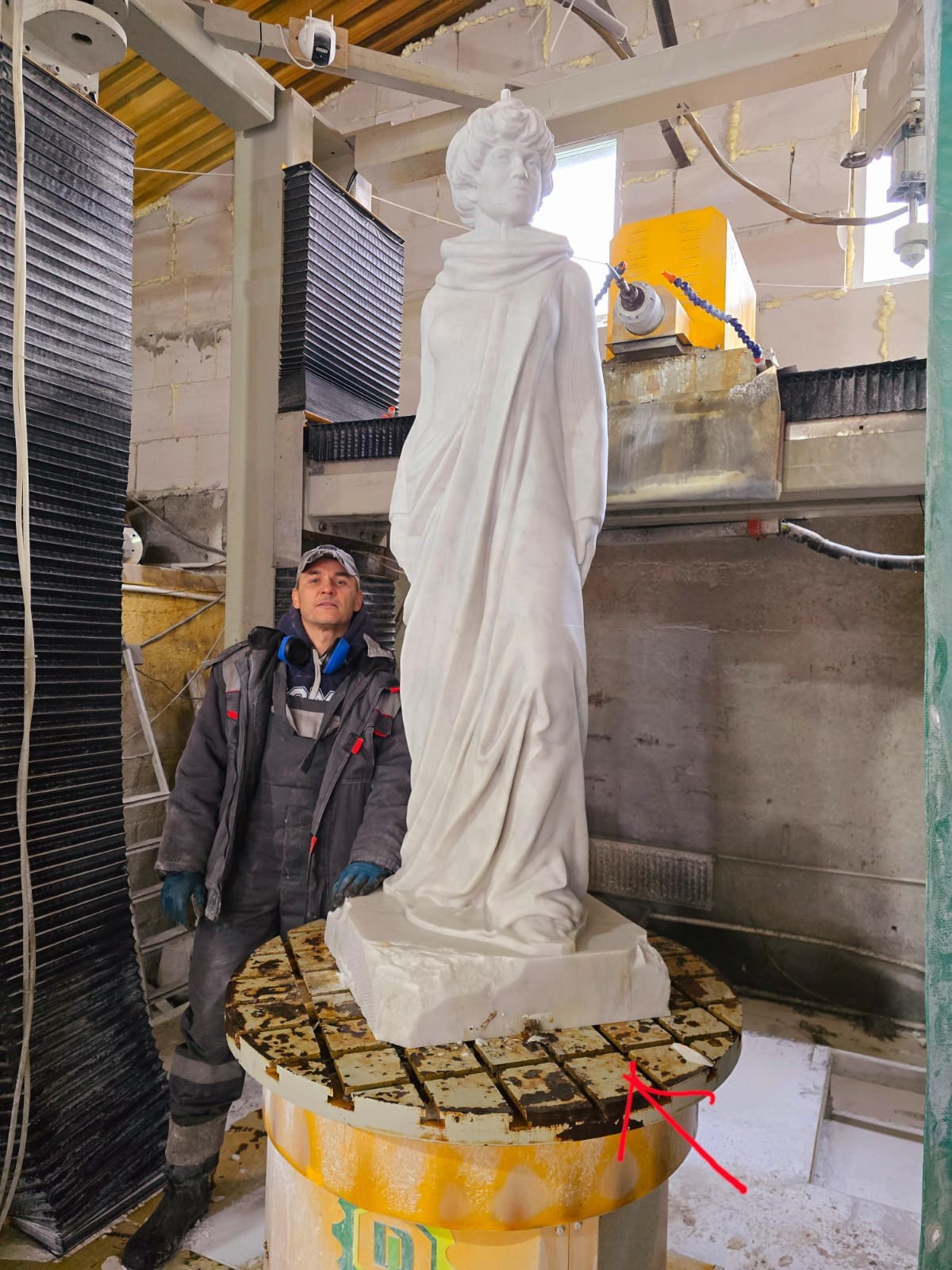 kasus perusahaan terbaru tentang Mesin Ukiran CNC 4 Axis di Moskow