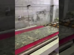 Mesin pemotong batu silang otomatis lini produksi untuk ubin granit marmer