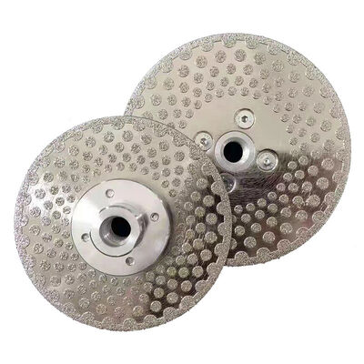 Double Sided Electroplated Diamond Cutting Disc For Marble Granite Quartz Grinding And Cutting