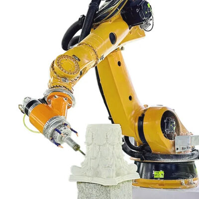Automatic Stone Sculpture Carving Machine Stone Engraving Machine 3D 7 Axis Kuka Robot