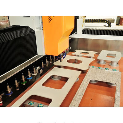 3 Axis CNC Center Stone Machining Center With Automatic Tools Change