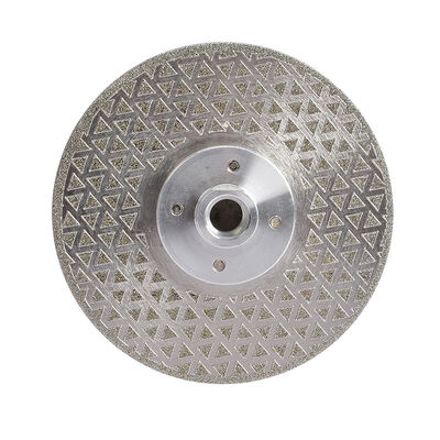 M14 Double Sides Electroplated Diamond Disc Untuk Penggilingan dan Pemotongan Granit Marmer