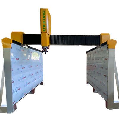Jembatan Jenis CNC Batu Ukiran Mesin 7.5kw Untuk workpiece besar