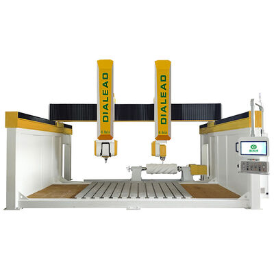 6 Axis Stone Carving Machine CNC Stone Machining Center Untuk Meja Dapur