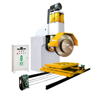 Hydraulic Single Arm Multi Blade Block Cutter Machine dengan Struktur Empat Pilar