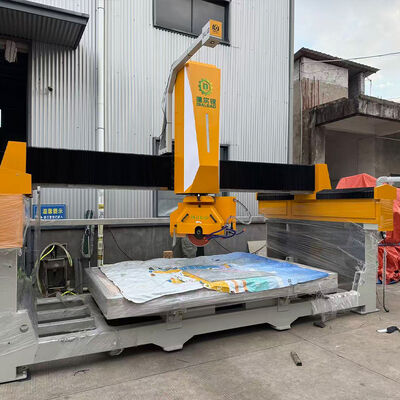 Mesin pemotong batu 5 sumbu CNC pemotong batu 3D dan peralatan ukiran batu