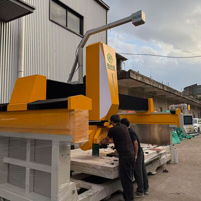 Mesin pemotong batu 5 sumbu CNC - Multifungsi untuk meja batu khusus