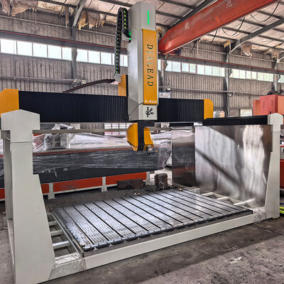 Professional 5-Axis CNC Stone Carving Machine | 3D Sculpting & Complex Design